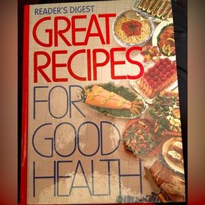 Readers Digest Great Recipes for Good Health Cookbook